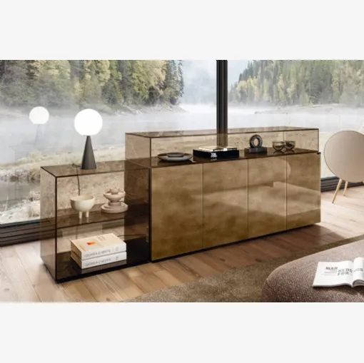 Madia 36e8 Glass 1339 in vetro effetto bronzo di Lago