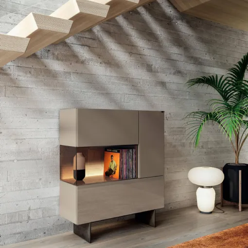 Madia in vetro 36e8 Glass 1350 di Lago
