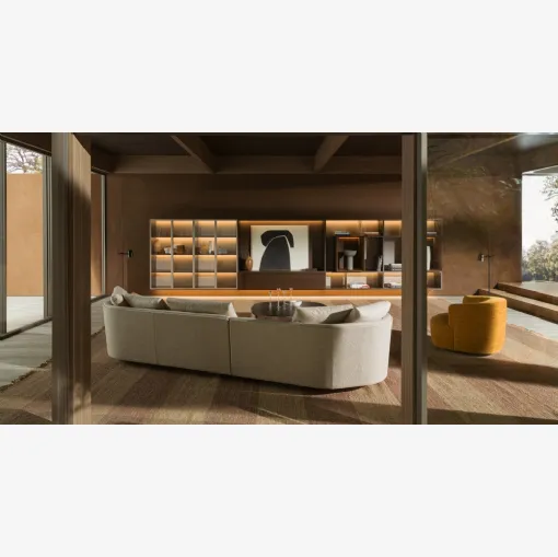 Parete Attrezzata sospesa 505 UP SYSTEM 10 di Molteni & C