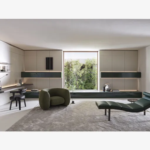 Parete Attrezzata Pass Word Evolution 01 di Molteni & C