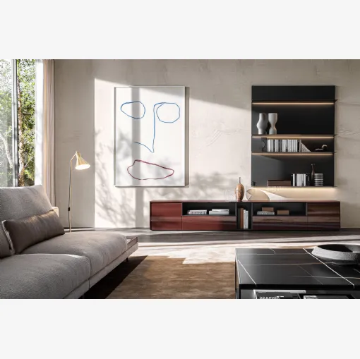 Parete Attrezzata Pass Word Evolution 05 di Molteni & C