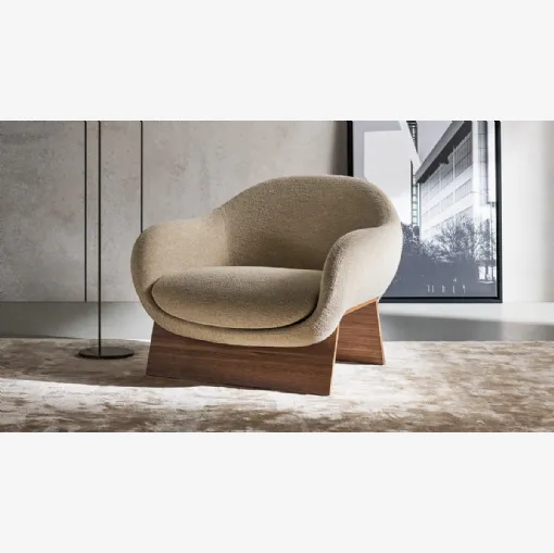 Poltrona Boolean armchair di Bonaldo