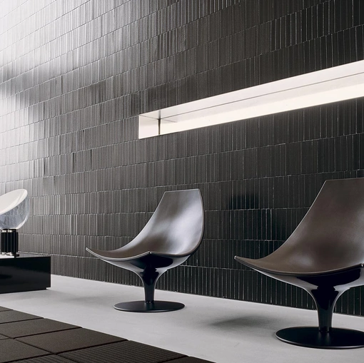 Poltrona in poliuretano Moon di Tacchini