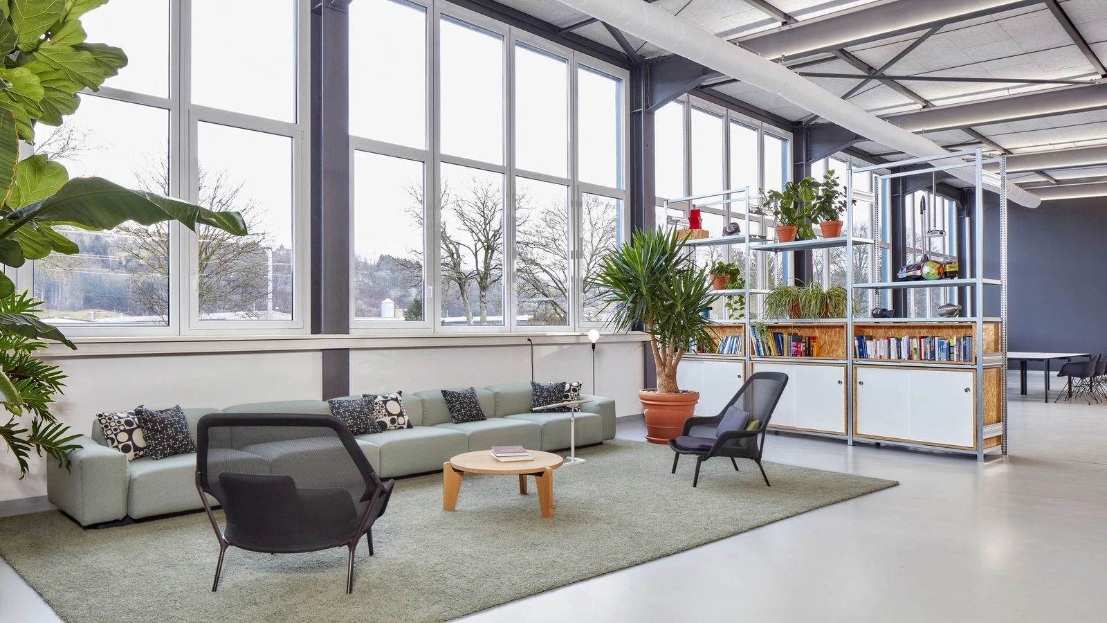 Poltrona Slow Chair knit di Vitra