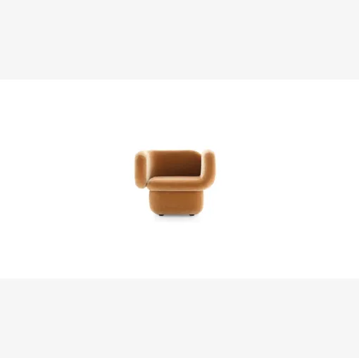 Poltroncina di design in tessuto Vento Ditre Italia