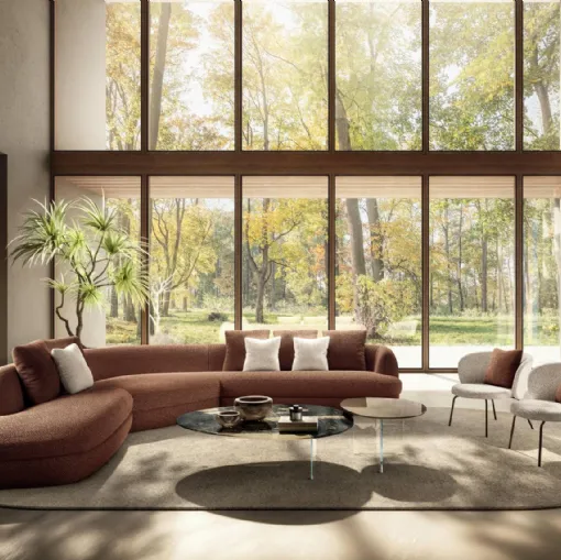 Divano angolare Biza di Lago