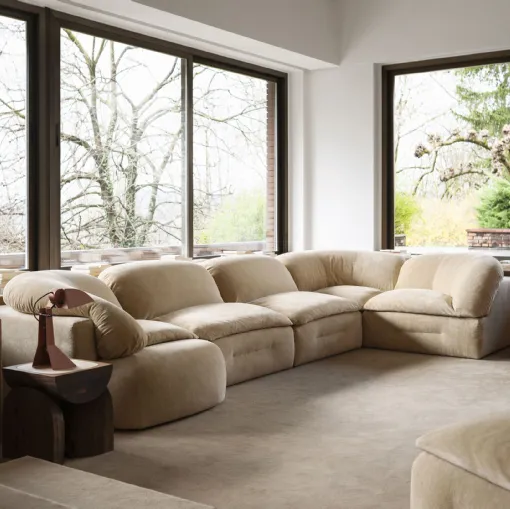 Divano angolare Butter Sofa di Tacchini