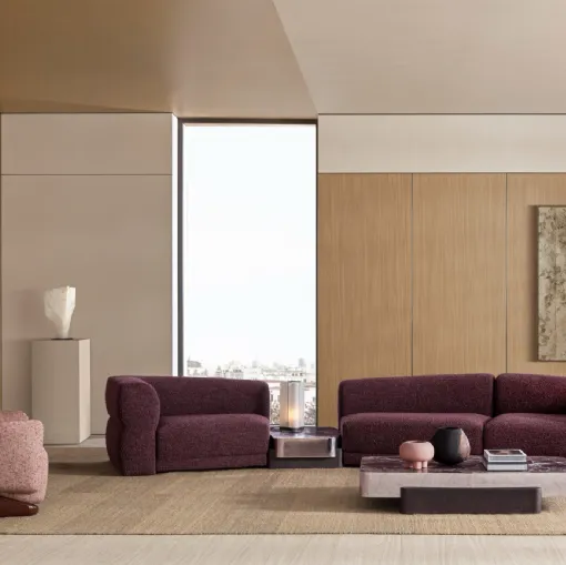 Salotto in tessuto Emile di Molteni & C