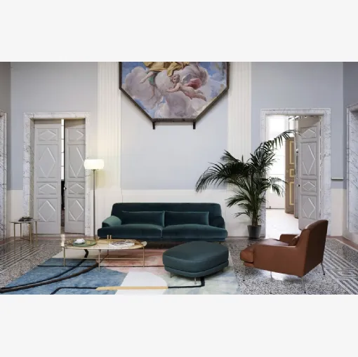 Divano lineare Montevideo di Tacchini