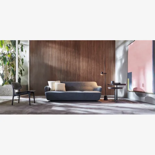 Divano di design lineare in tessuto South Kensington di Molteni & C