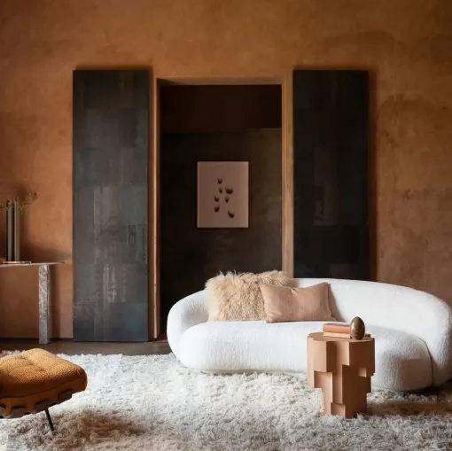 Divano in tessuto Julep di Tacchini