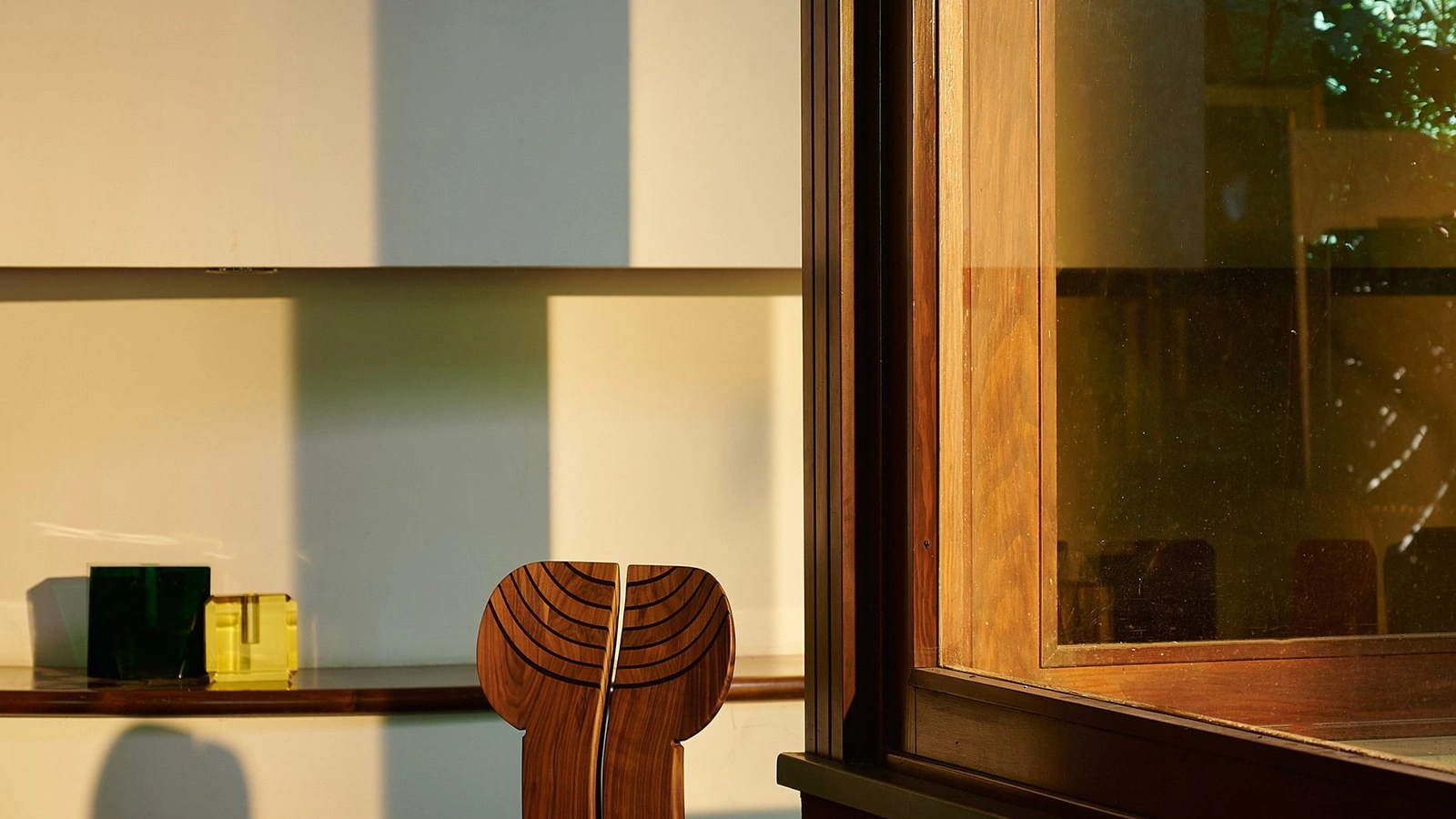 Sedia Africa in legno di Tacchini