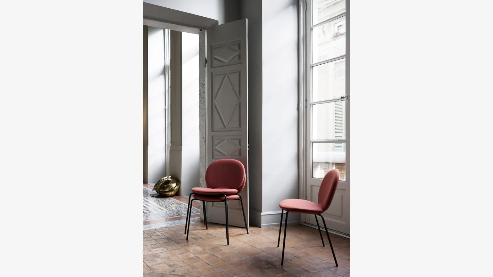 Sedia Kelly C Basic di Tacchini