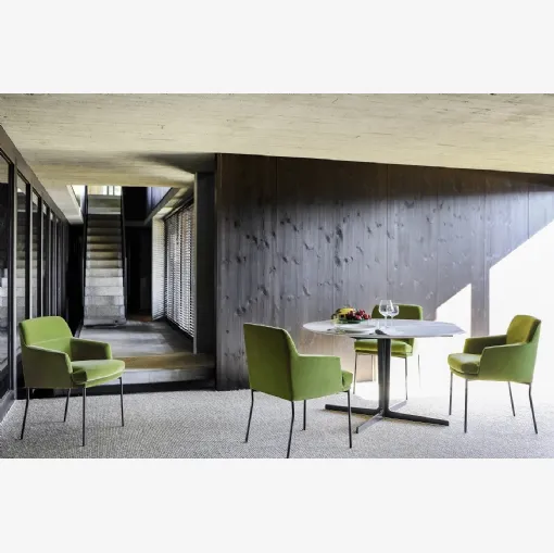Sedia Montevideo di Tacchini