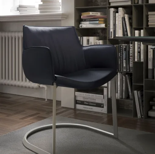 Sedia Rhonda Cantilever di Cattelan Italia