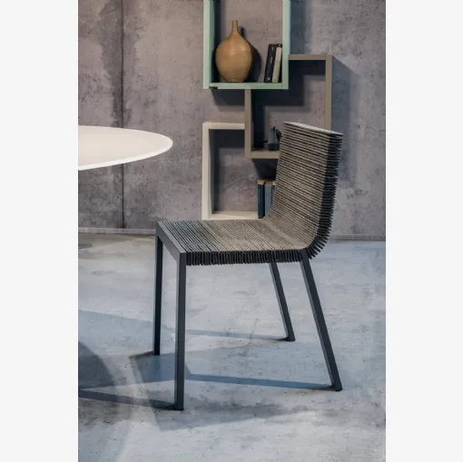 Sedia di design in feltro Steps di Lago