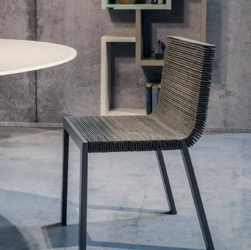 Sedia di design in feltro Steps di Lago