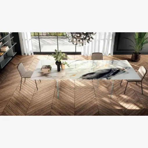 Tavolo Air Slim 2190X di Lago