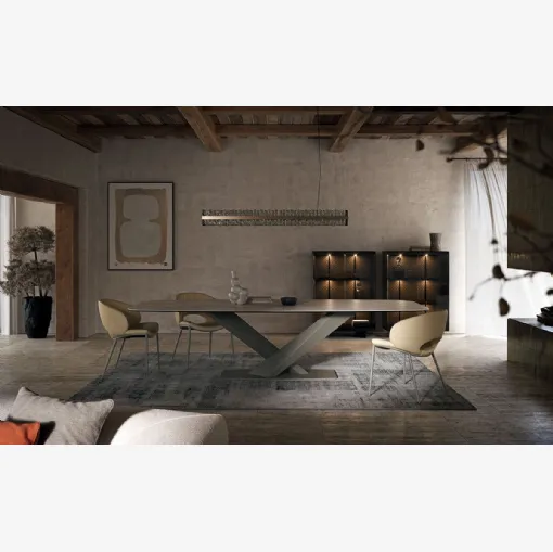 Tavolo Stratos Keramik di Cattelan Italia