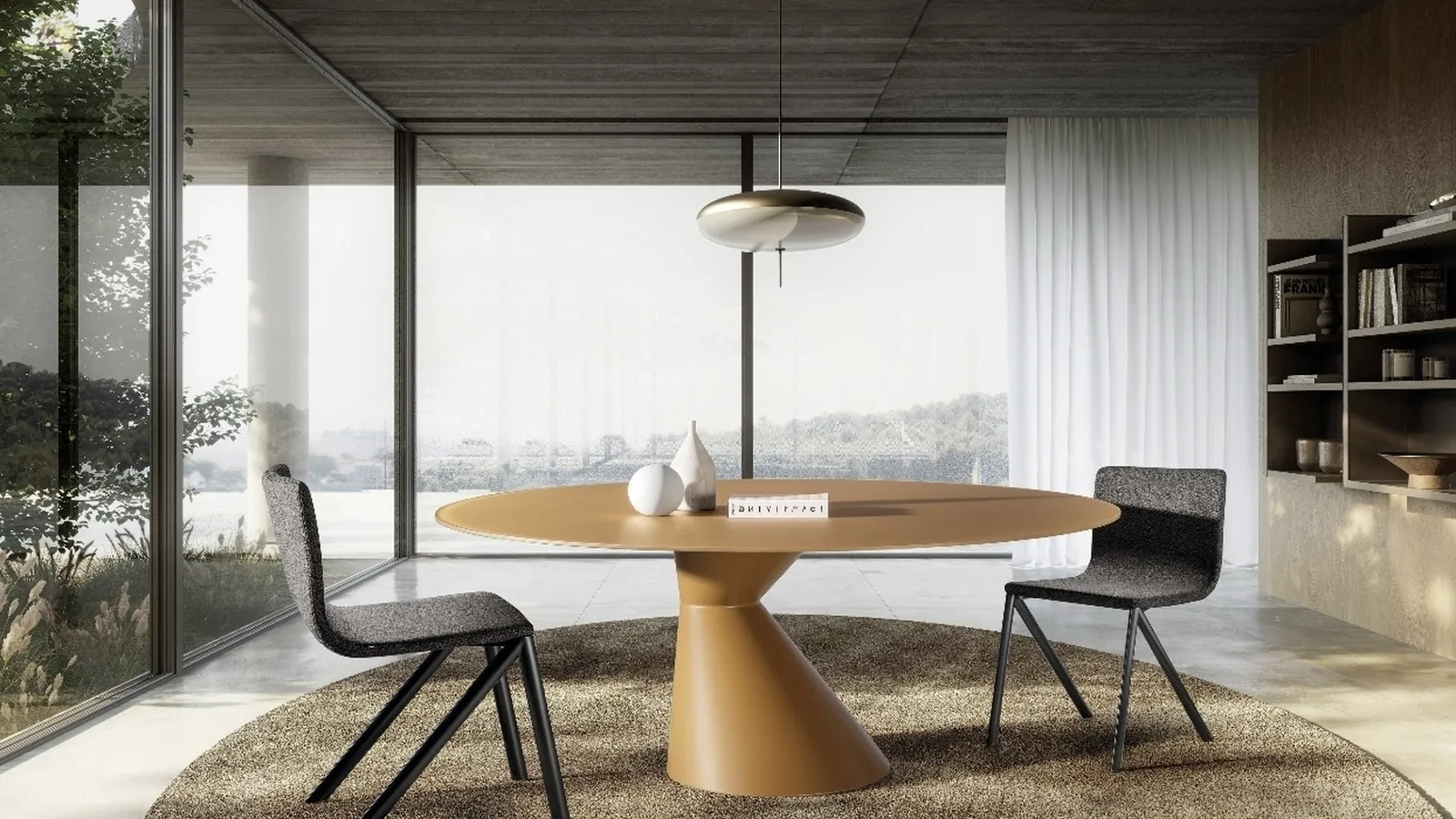 Tavolo Chapeau 2885G di Lago