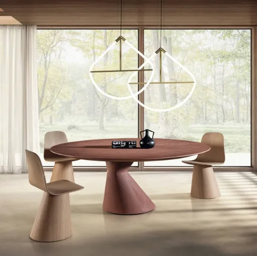 Tavolo Chapeau 2886 in resina di Lago