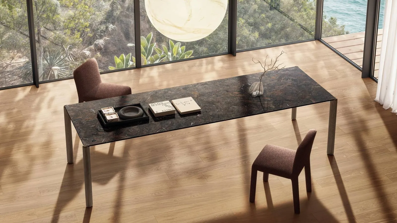 Tavolo Correr Slim 2762D di Lago