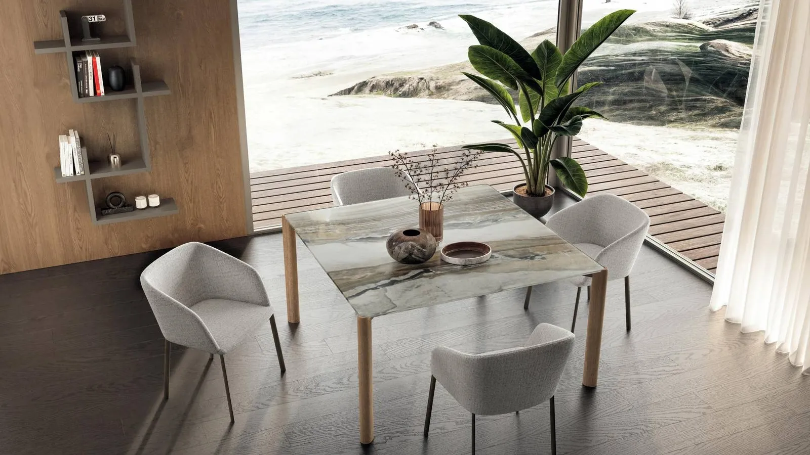 Tavolo Correr Slim 2762X di Lago