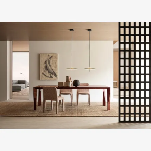 Tavolo Diamond in vetro colorato di Molteni & C