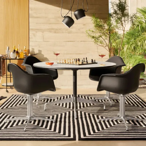 Tavolo rotondo Eames Segmented Tables Dining di Vitra