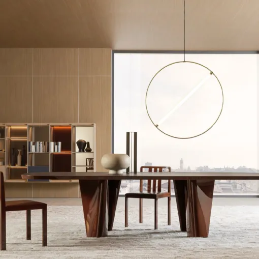 Tavolo Lise con piano in legno di Molteni & C