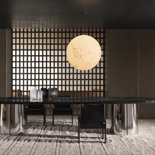 Tavolo Mateo con top in marmo di Molteni & C