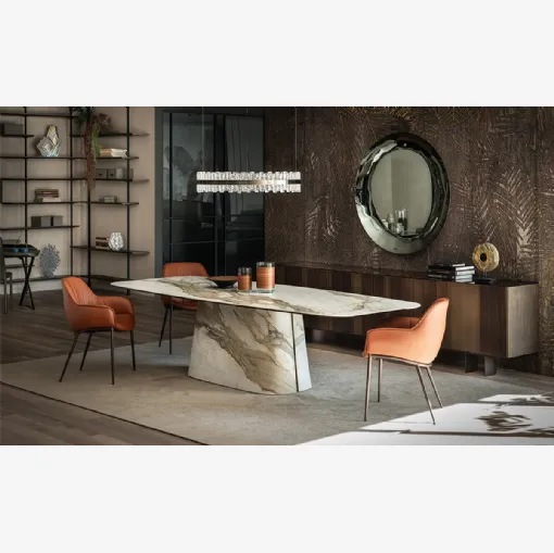 Tavolo Napoleon Keramik di Cattelan Italia