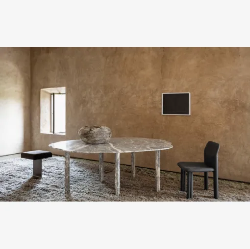 Tavolo in marmo Orpheus di Tacchini