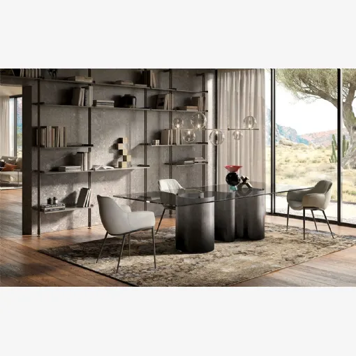 Tavolo Papel Glass di Cattelan Italia