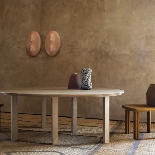Tavolo in legno Parker di Tacchini