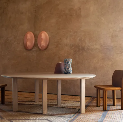 Tavolo in legno Parker di Tacchini