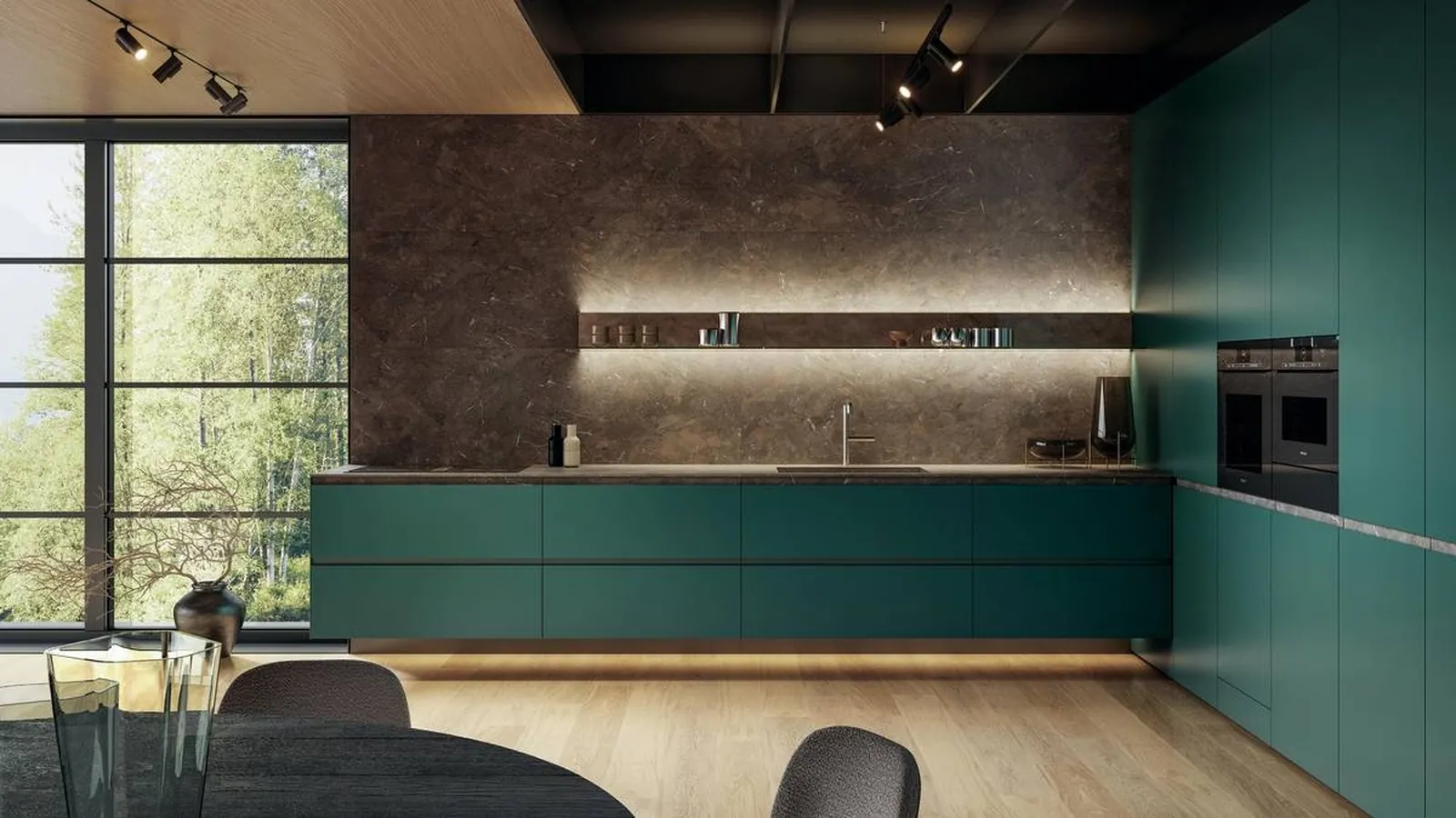 Cucina Design 36e8 Cut Project 2820 di Lago