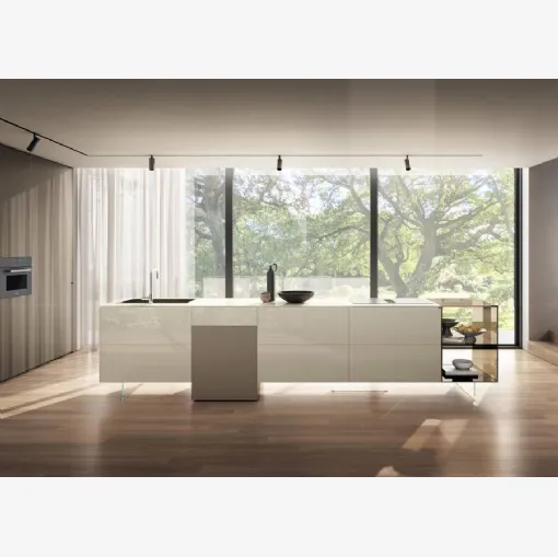 Cucina Design con isola 36e8 Project 2817 di Lago