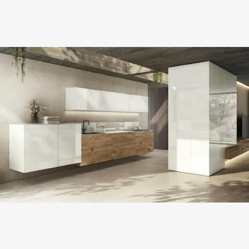 Cucina Design lineare 36e8 Project 2818 di Lago