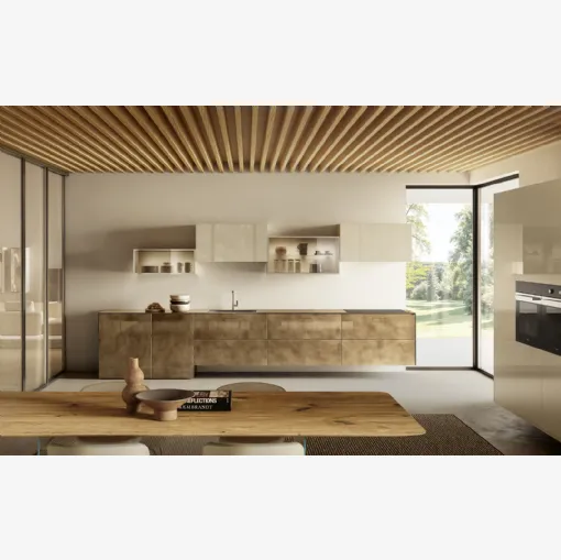 Cucina Design ad angolo 36e8 Project 2819 di Lago