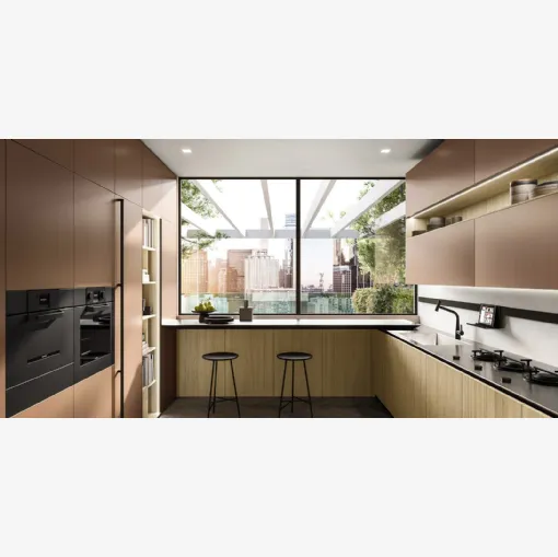 Cucina Design angolare Ak Project 02 di Arrital
