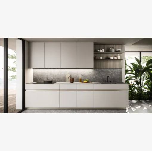 Cucina Design lineare Ak Project 08 di Arrital