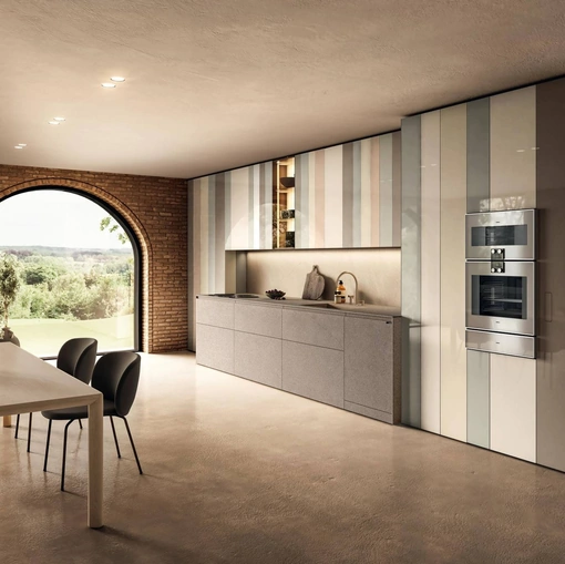 Cucina Design lineare NOW Project 2830 di Lago