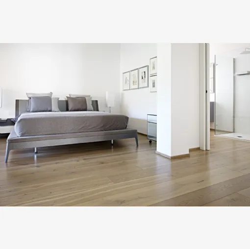 Parquet Fior di Platino in Rovere variegato levigato di Fiemme Tremila
