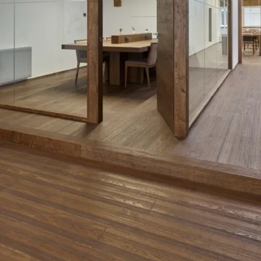Parquet Rame in Rovere variegato piano sega di Fiemme Tremila