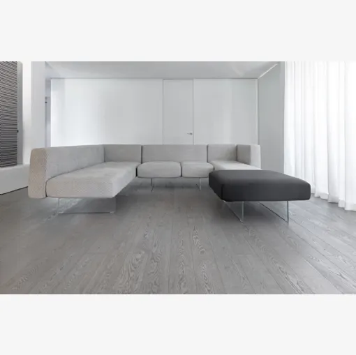 Parquet Risveglio in Rovere nodoso spazzolato di Fiemme Tremila