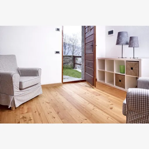 Parquet Sangiacomo in Larice spazzolato di Fiemme Tremila