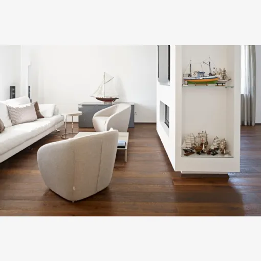 Parquet Tobià in Rovere variegato finitura antica di Fiemme Tremila