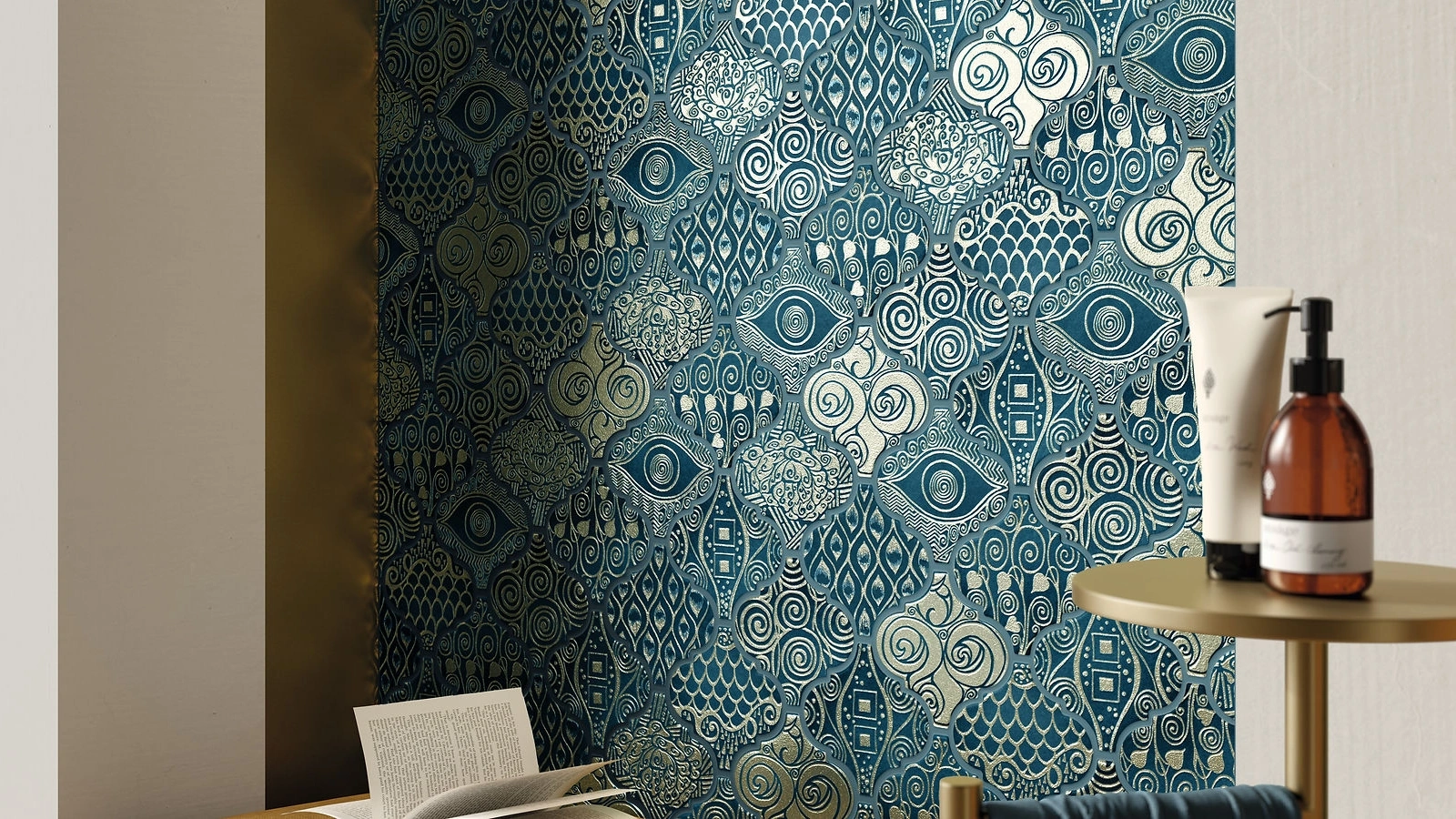 Piastrelle Arabesco Klimt di Acquario Due