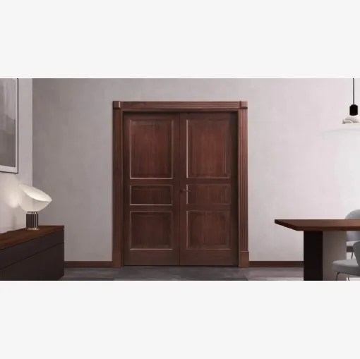 Porta per interni Rodi in legno massello di Bertolotto